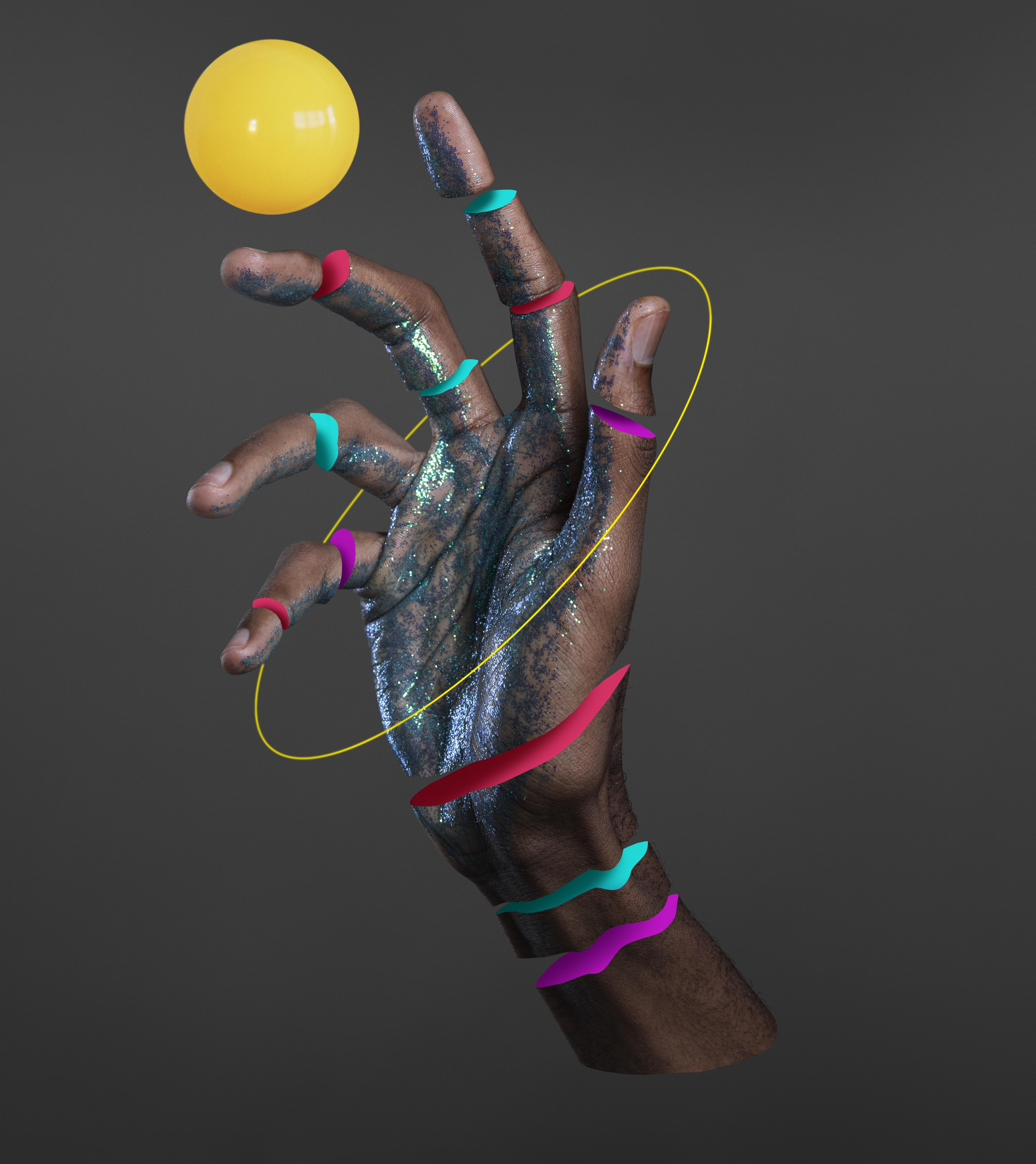Volley 3d hand