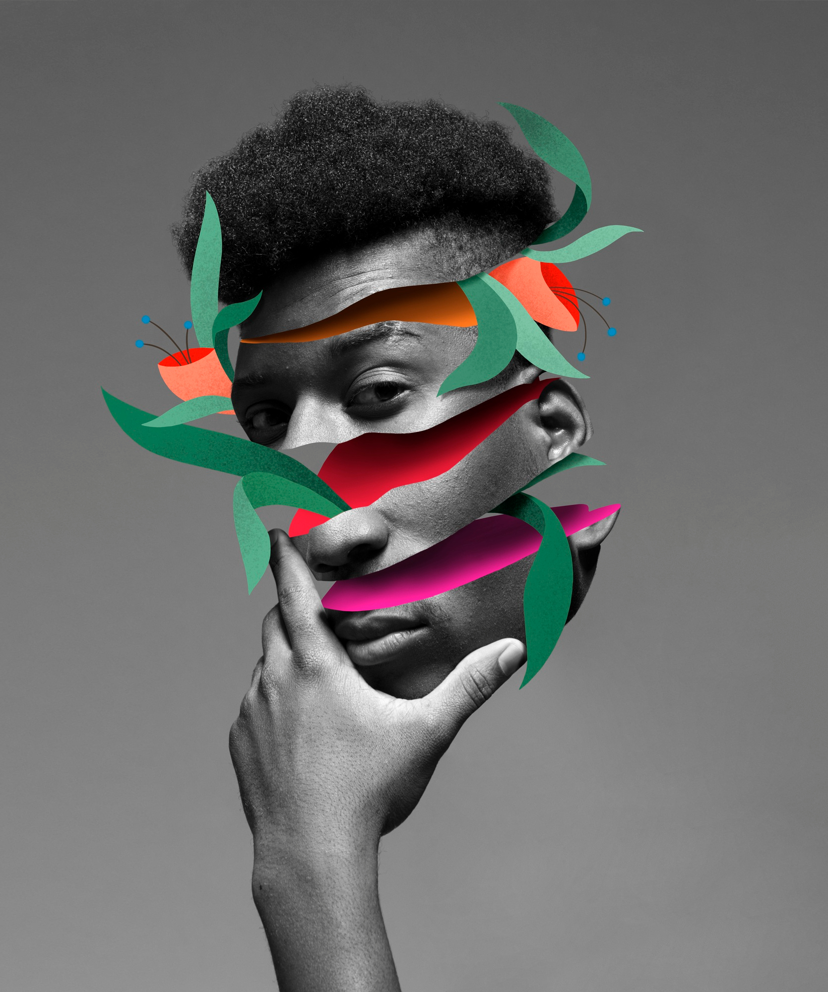 Portrait collage